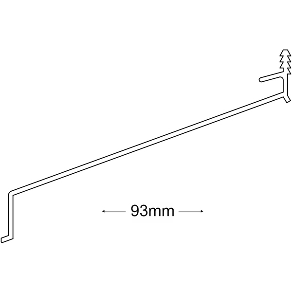 VANNBORDBESLAG ALU 5311 5,00 SORT