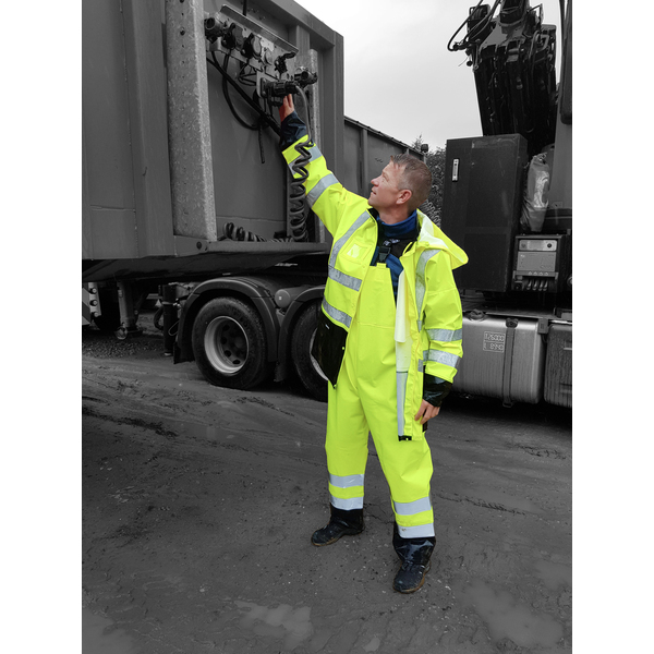 REGN-OVERALL FR-LR6029 GUL XXL