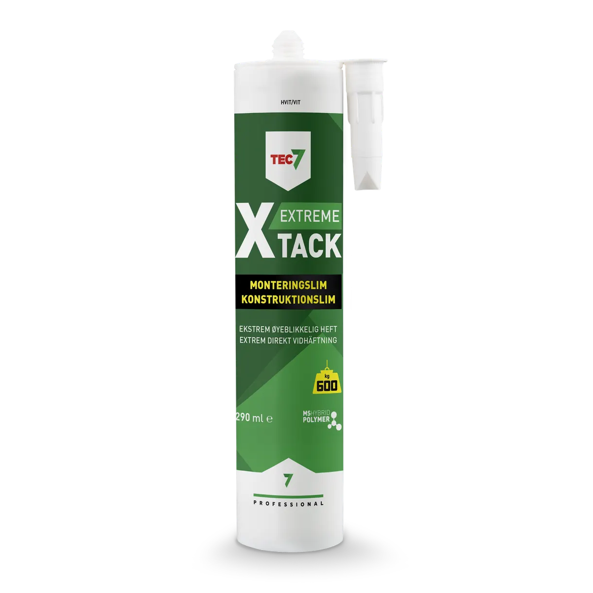 KONSTRUKTIONSLIM X-TACK VIT 290ML