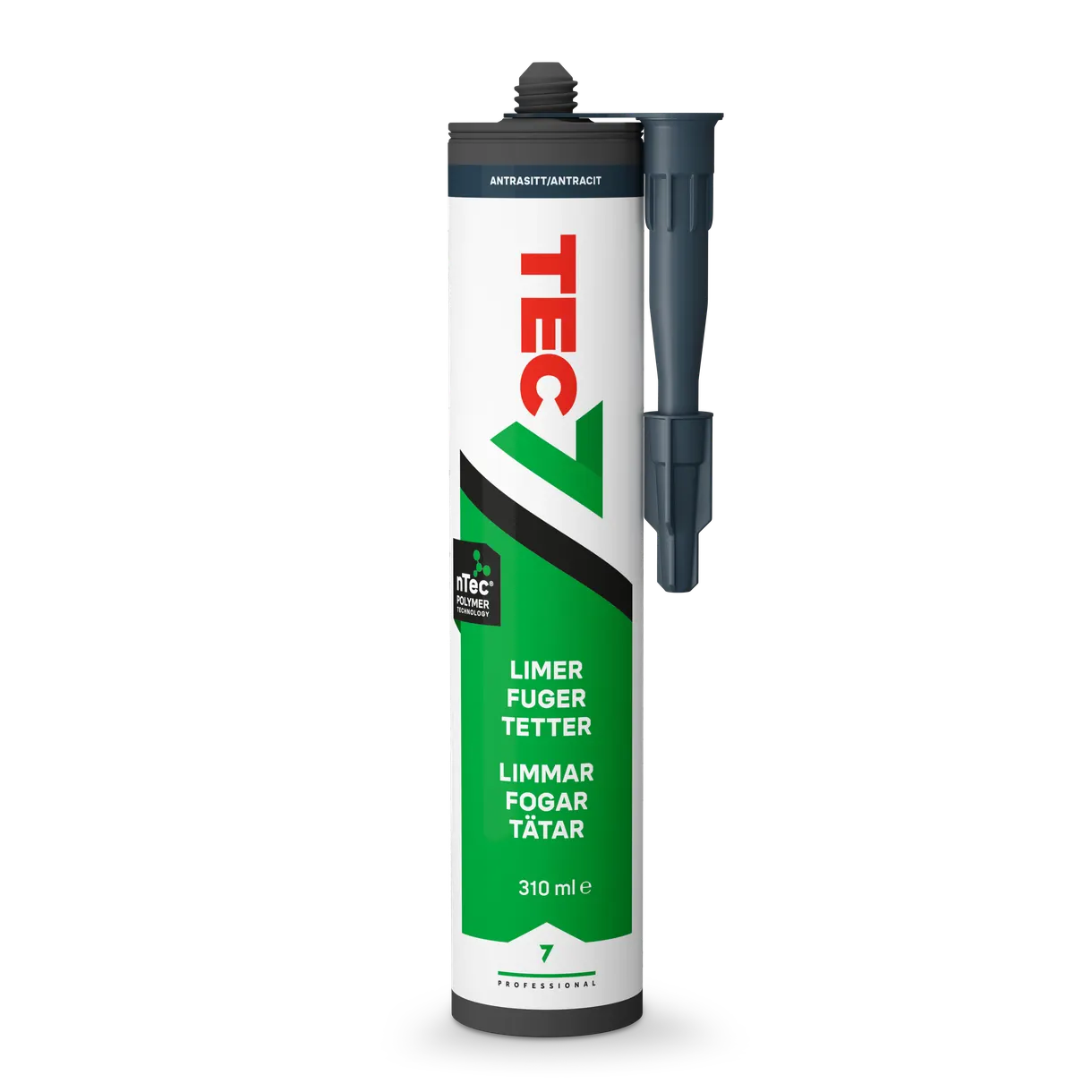 FOGMASSA TEC7 ANTRACIT 310ML